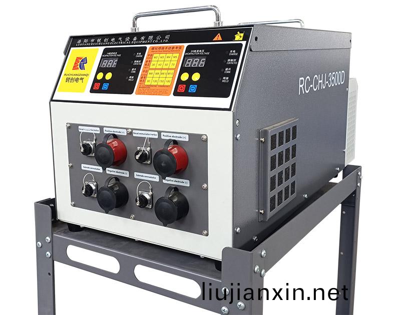 灰(hui)色(se)雙路(lu)通信銲機RC-CHJ-3500D  